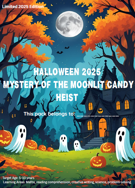 Halloween 2025: Haunted Learning Adventure Pack (Printable PDF)
